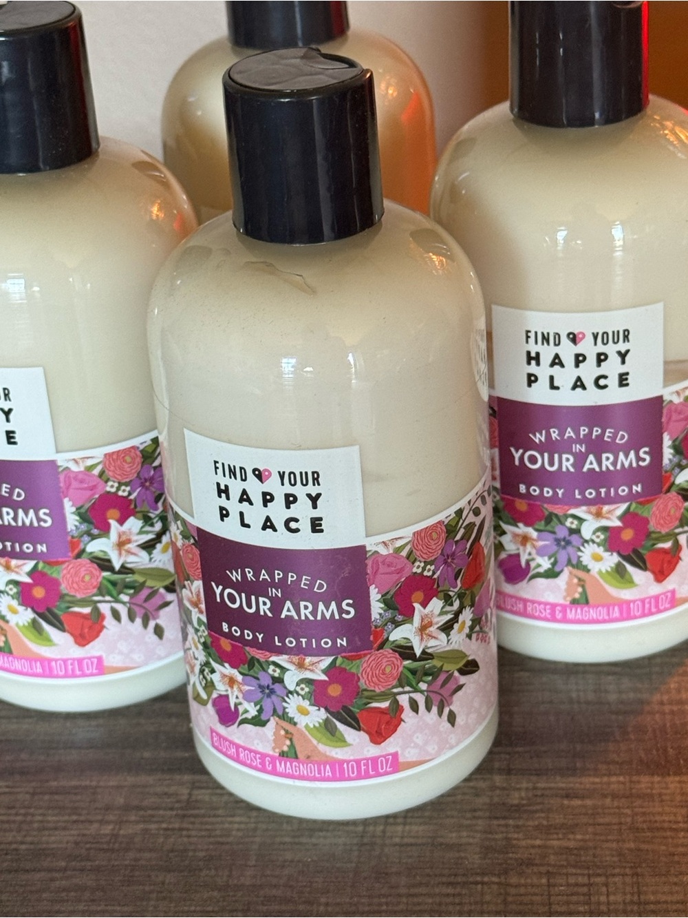 Wrapped In Your Arms Body Lotion — Pink Floral Scent
